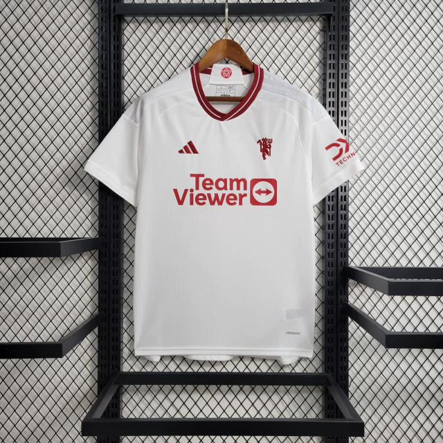 Camisa Manchester United 2023/24 III Third - Torcedor - Branca