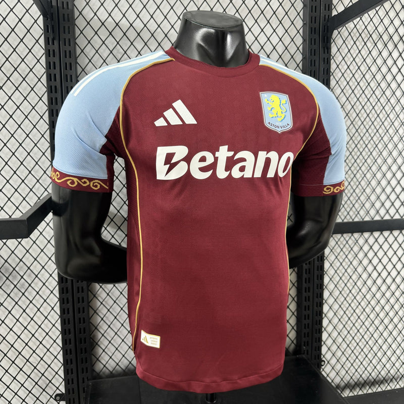 Camisa Aston Villa 2025/26 I Home - Jogador