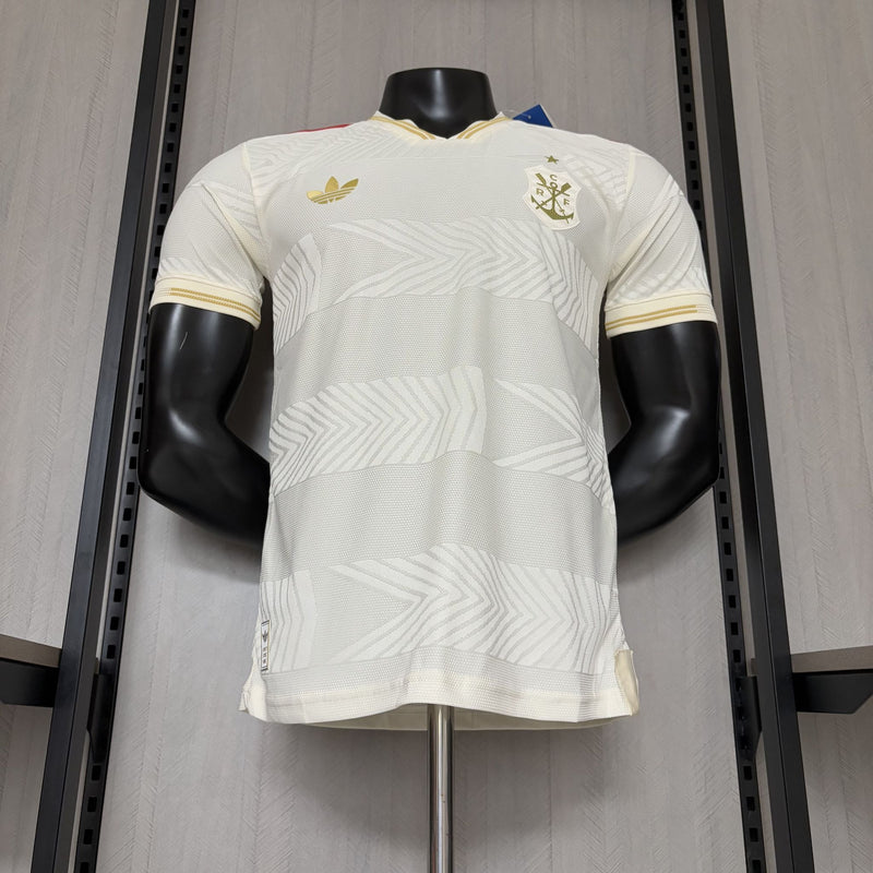 Camisa Flamengo 25/26 III Terceira Bege - Jogador