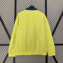 Corta-Vento Brasil - Dupla-Face - Azul/Amarelo