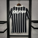 Camisa Retrô Corinthians 1990 II Away Kalunga - Preta