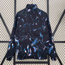 Corta-Vento Coreia do Sul Dupla-Face - Azul/Vermelho