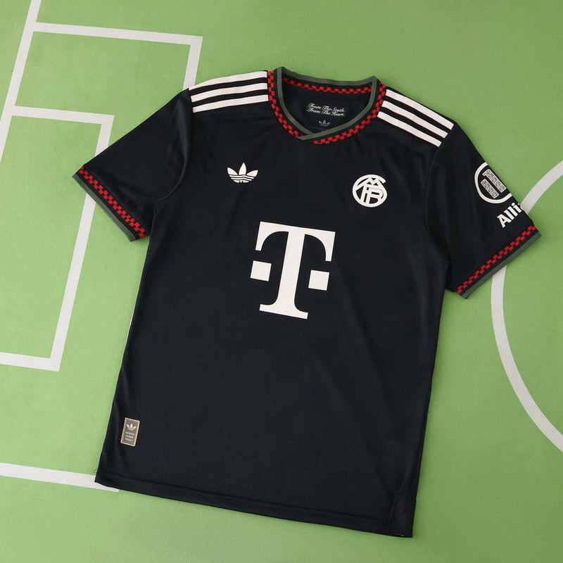 Camisa Bayern de Munique 2025/26 III Third - Jogador - Preta