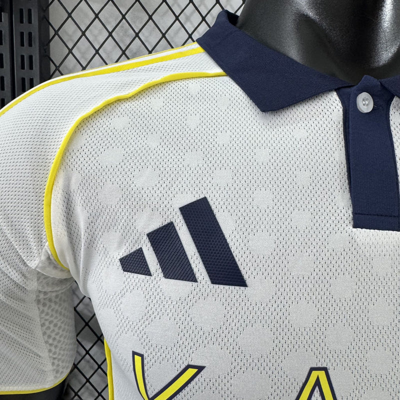 Camisa Al Nassr 2025/26 II Away Branca - Jogador