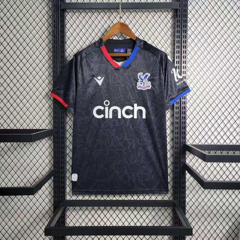 Camisa Crystal Palace 2023/24 III Third - Torcedor - Preta