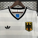 Camisa Retrô Alemanha 1984 Branca Adidas