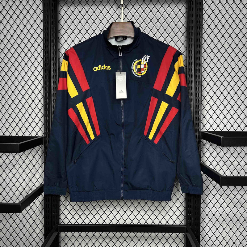Corta-Vento Espanha Retrô 1996 - Adidas - Azul Escuro
