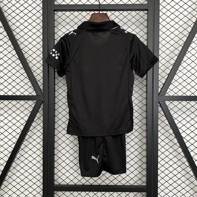 Conjunto Infantil - Manchester City 25/26 II Away - Preto