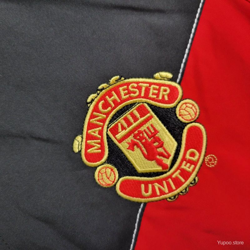 Corta-Vento Manchester United Clássico - Preto