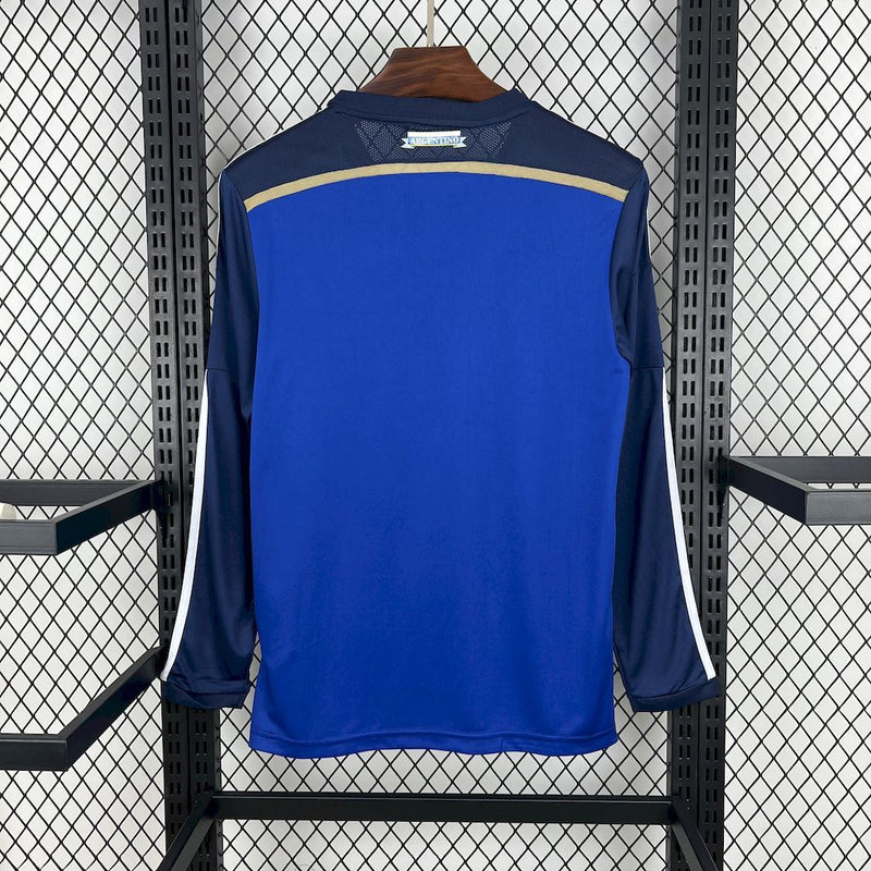 Camisa Retrô Argentina 2014 II Away - Manga Longa