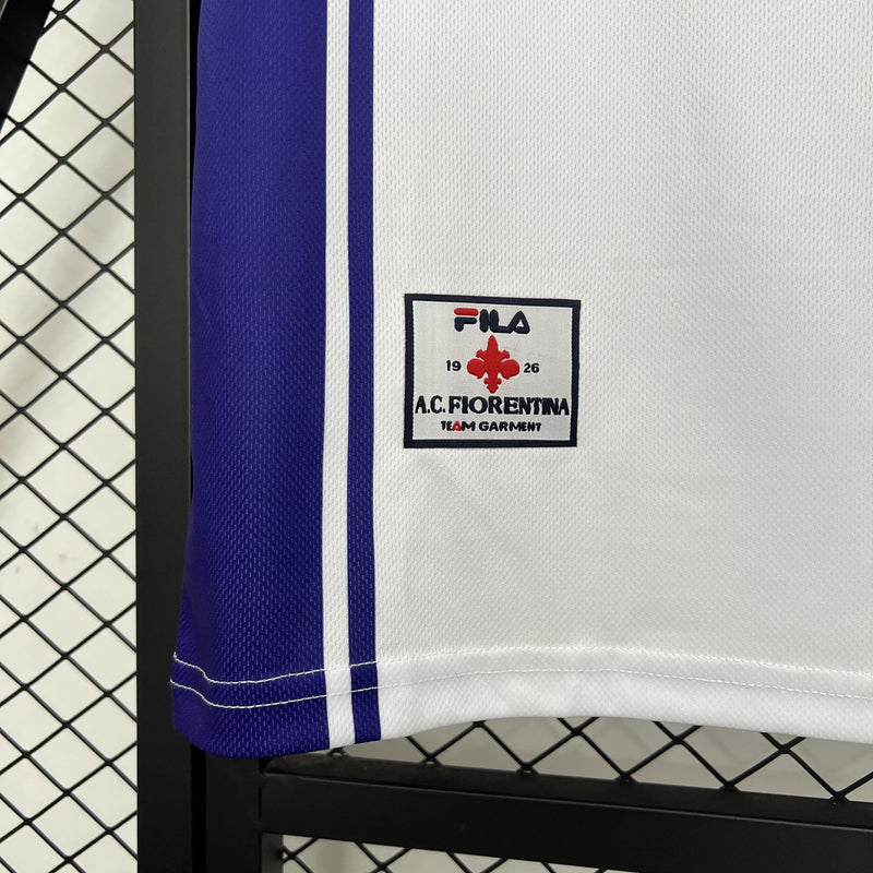 Camisa Retrô Fiorentina 1999/2000 II Away - Branca Fila