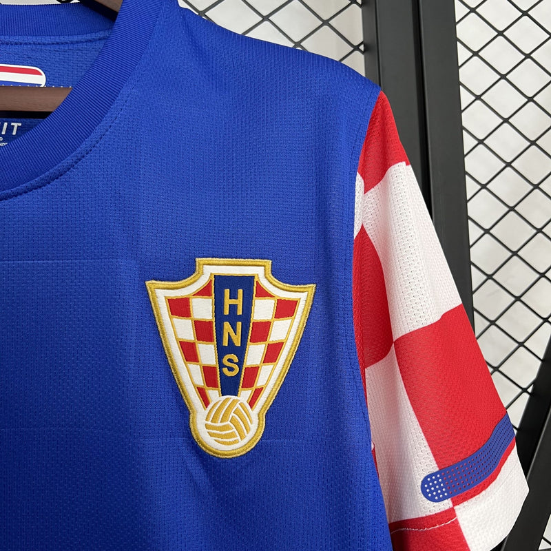 Camisa Retrô Croácia 2010 II Away - Azul - Nike