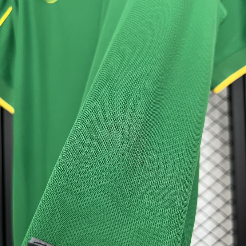 Camisa Retrô Brasil 1998 Goleiro - Verde - Nike