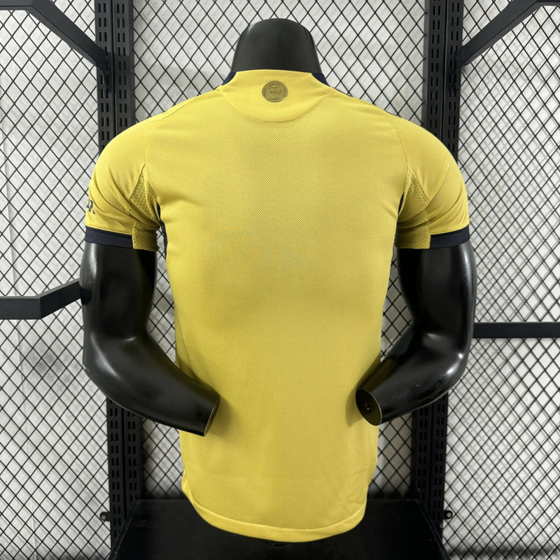 Camisa Boca Juniors 2025/26 II Away Home - Jogador - Amarela