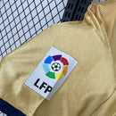 Camisa Retrô Barcelona 2001/2002 II Away - Dourada