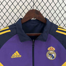 Corta-Vento Real Madrid Dupla-Face - Azul/Roxo
