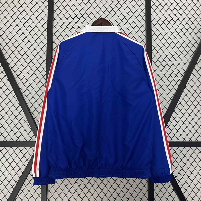 Corta-Vento França 1998 Dupla-Face - Azul/Branco