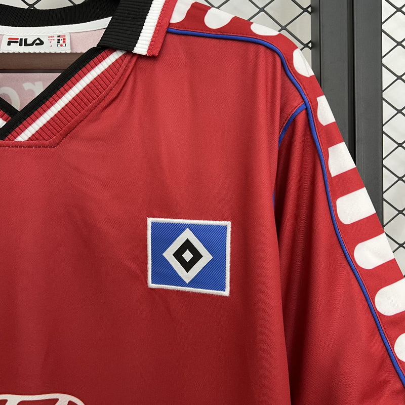 Camisa Retrô Hamburgo 2000 - Vermelha