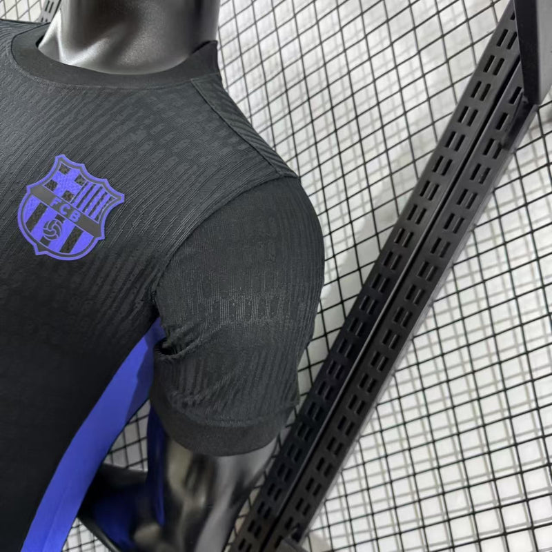 Camisa Barcelona 2025/26 Pré-Jogo - Preta
