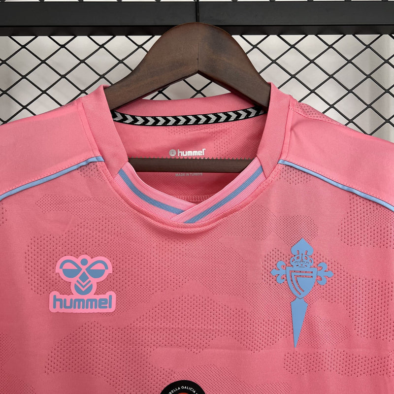 Camisa Celta 2025/26 III Third - Rosa - Torcedor
