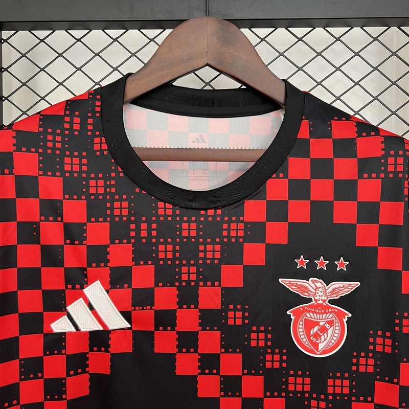 Camisa Benfica 25/26 Treino - Torcedor - Vermelha