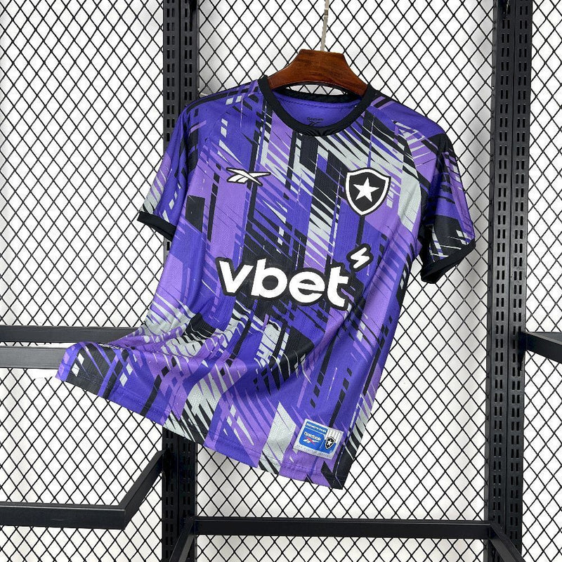 Camisa Botafogo 25/26 Pré-Jogo - Roxa - Torcedor