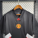 Camisa Manchester United 2023/24 Edição Icon - Torcedor - Preta