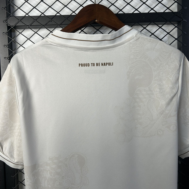 Camisa Napoli 25/26 II Away - Torcedor - Branca