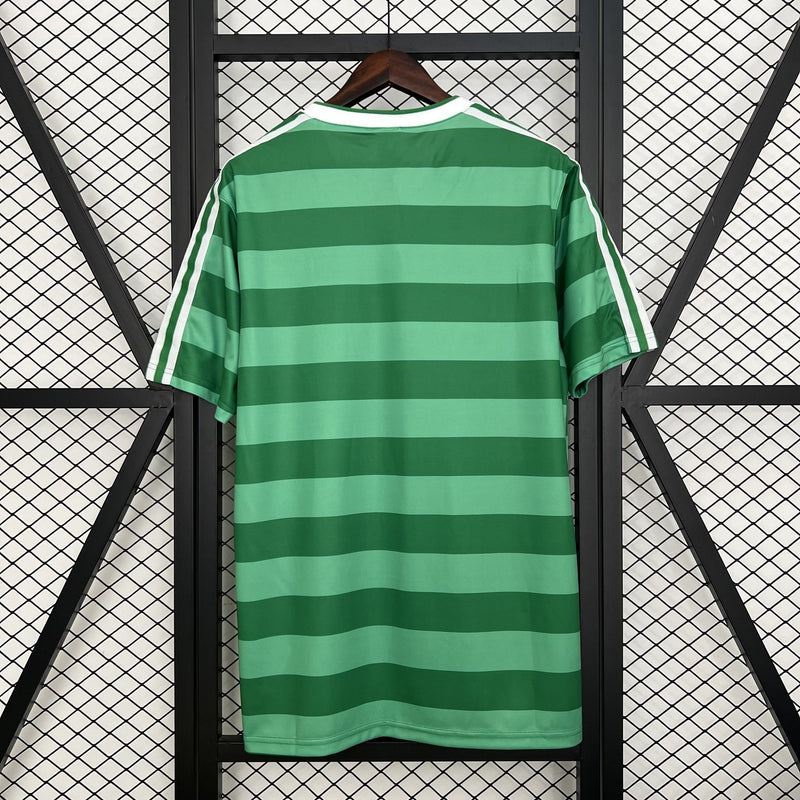 Camisa Retrô Alemanha 1984 Verde Adidas