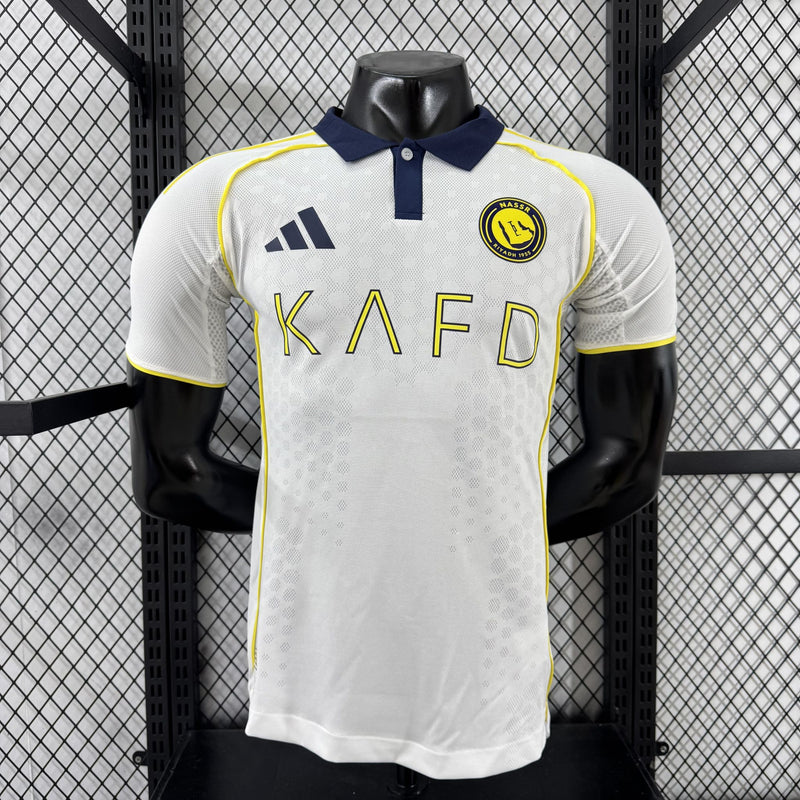Camisa Al Nassr 2025/26 II Away Branca - Jogador