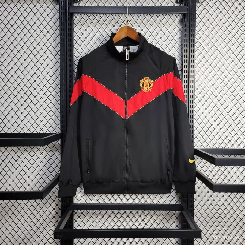 Corta-Vento Manchester United Clássico - Preto
