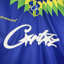 Camisa Retrô Brasil 1995 Corteiz - Edição Especial - Azul