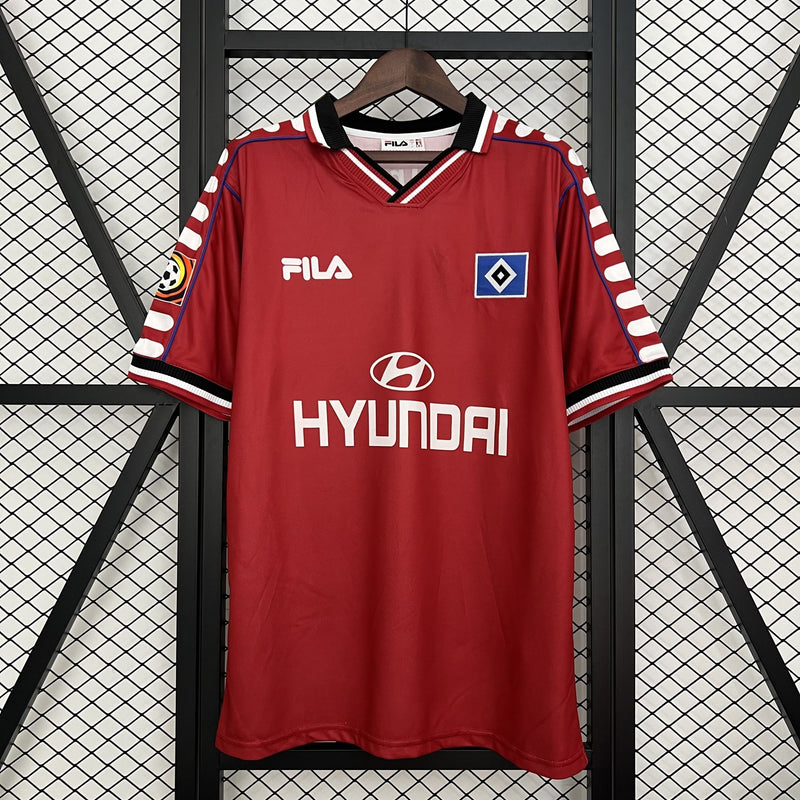 Camisa Retrô Hamburgo 2000 - Vermelha