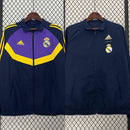 Corta-Vento Real Madrid Dupla-Face - Azul/Roxo