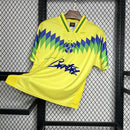 Camisa Retrô Brasil 1995 Corteiz - Edição Especial - Amarela