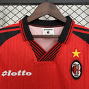 Camisa Retrô Milan 1997/1998 Edição Especial - Lotto