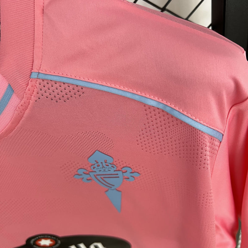 Camisa Celta 2025/26 III Third - Rosa - Torcedor