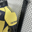 Camisa Boca Juniors 2025/26 II Away Home - Jogador - Amarela