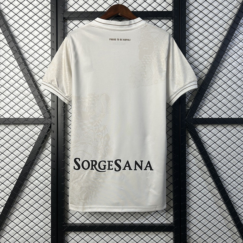 Camisa Napoli 25/26 II Away - Torcedor - Branca