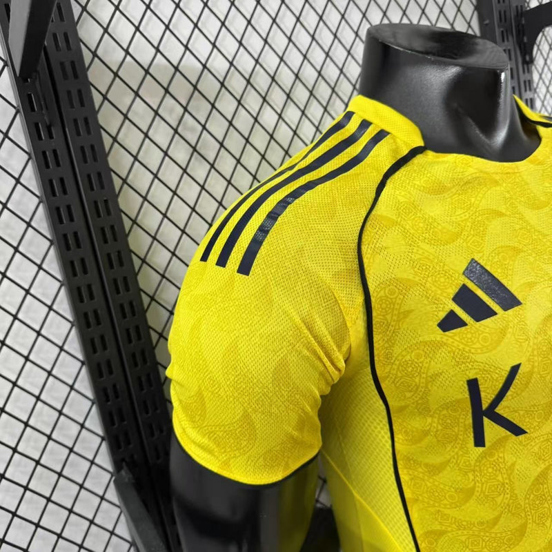 Camisa Al Nassr 2025/26 I Home Amarela - Jogador