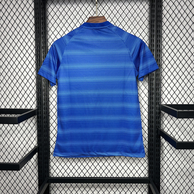 Camisa Retrô Brasil 2014 II Away - Azul