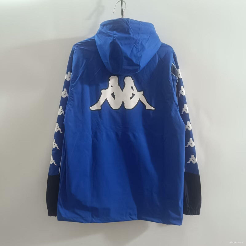Corta-Vento Retrô Itália 1994 - Kappa - Azul