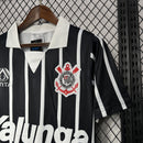 Camisa Retrô Corinthians 1990 II Away Kalunga - Preta