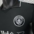 Camisa Manchester City 2025/26 III Third - Jogador - Preta