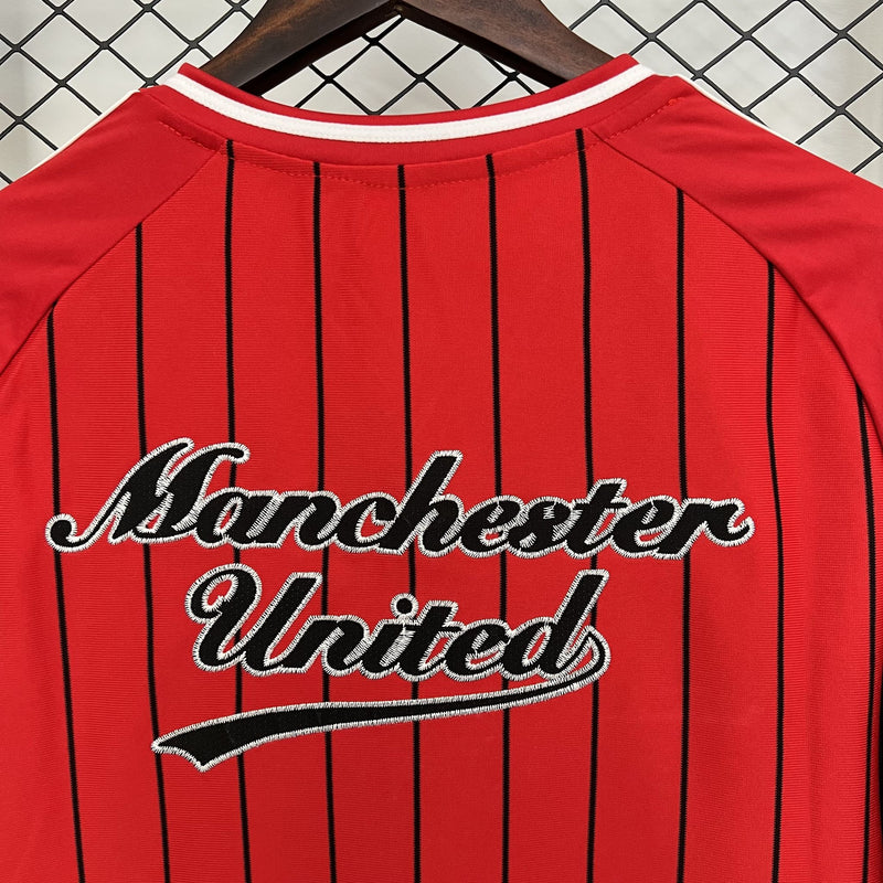 Camisa Manchester United 25/26 Edição Especial USA Beisebol Torcedor