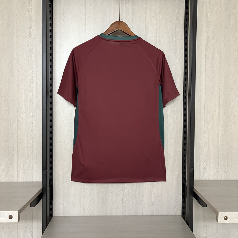 Camisa Fluminense 2024/25 Treino Vinho - Torcedor