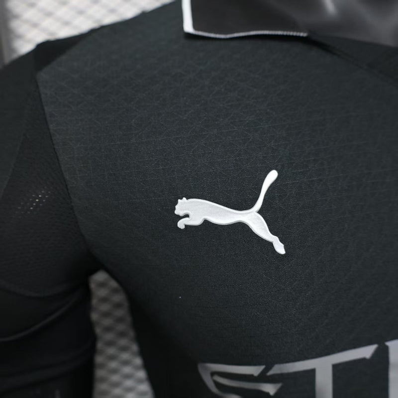 Camisa Manchester City 2025/26 III Third - Jogador - Preta