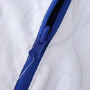 Corta-Vento Retrô Japão 1998 Dupla-Face - Azul/Branco