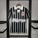 Camisa Retrô Corinthians 1990 II Away Kalunga - Preta