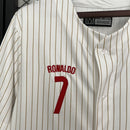 Camisa Portugal 25/26 Edição Beisebol Ronaldo 7 Torcedor